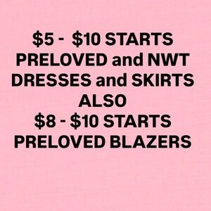 Come Shop Women’s Dresses, ski skirts, and blazers
